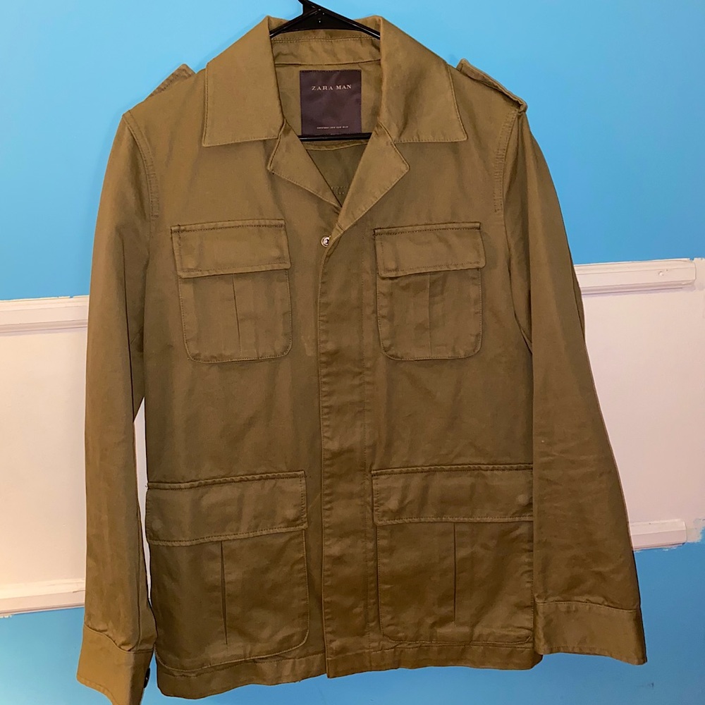 Zara Men’s Military Jacket